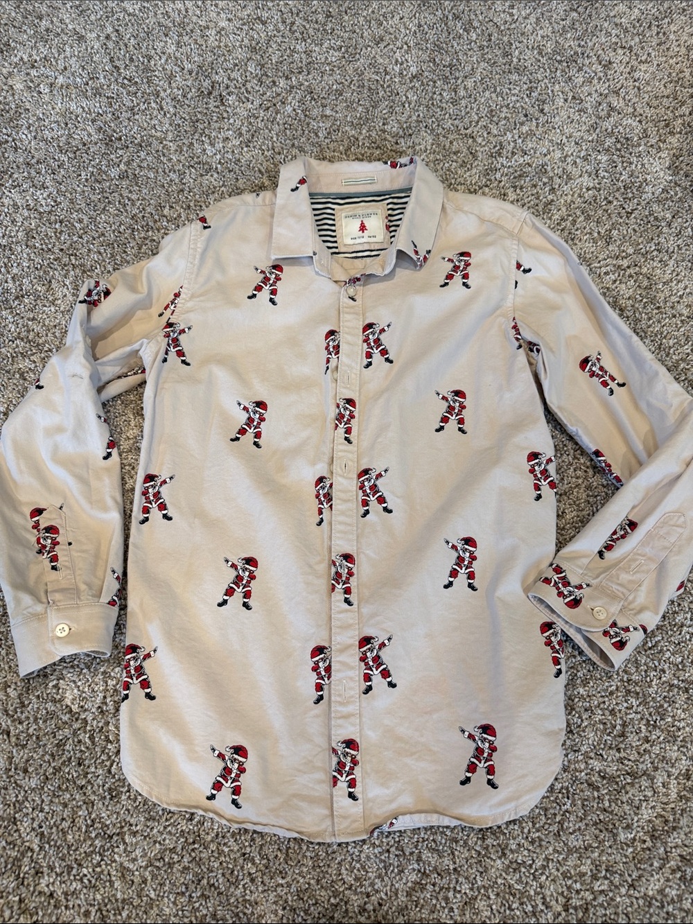 Boys Santa shirt